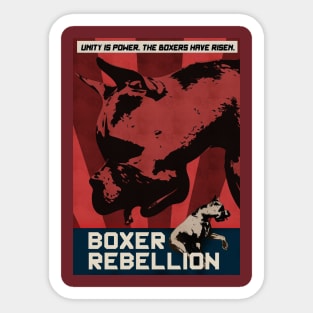 Boxer Rebellion Sticker